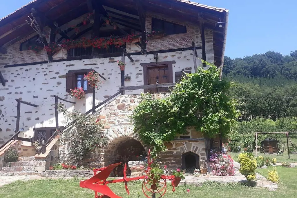 Caserio Vasco Con Piscina Y Barbacoa Orozko